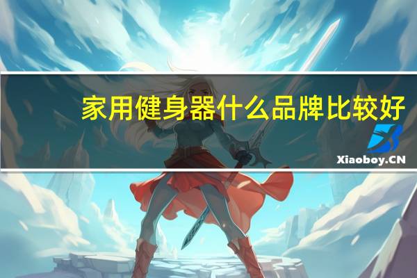 家用健身器什么品牌比较好