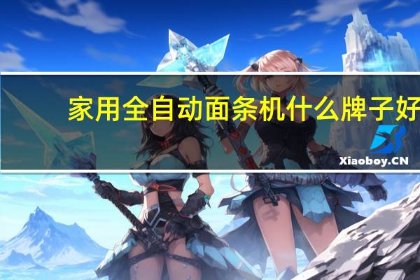 家用全自动面条机什么牌子好