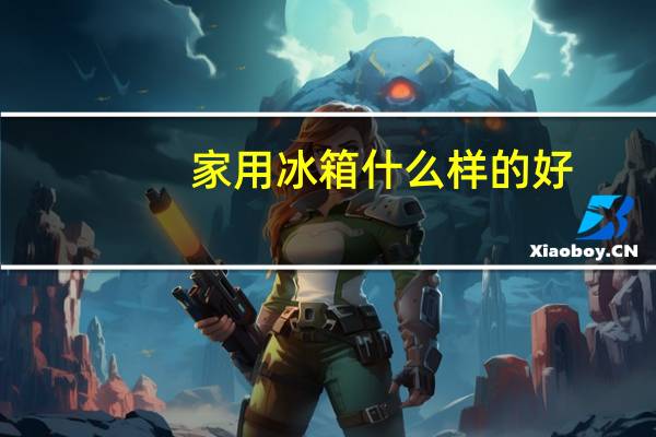 家用冰箱什么样的好
