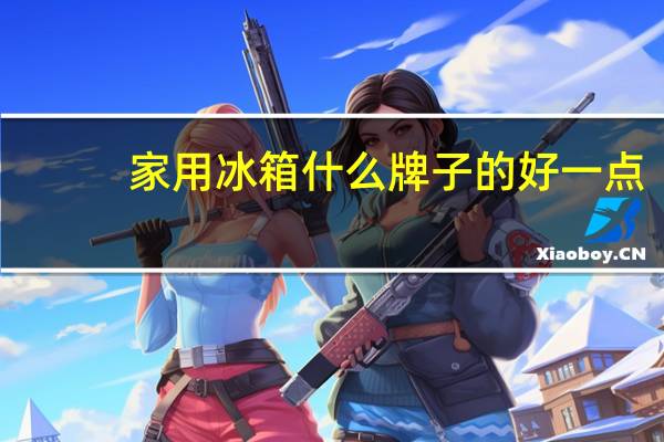 家用冰箱什么牌子的好一点