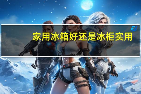 家用冰箱好还是冰柜实用