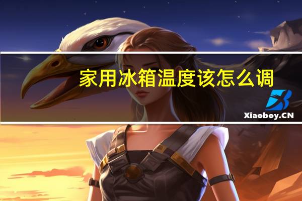 家用冰箱温度该怎么调