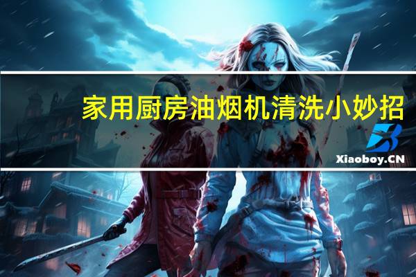 家用厨房油烟机清洗小妙招