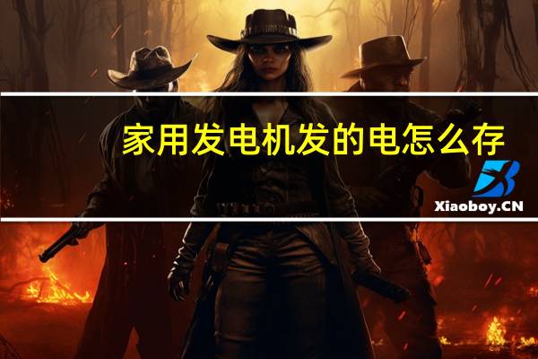 家用发电机发的电怎么存