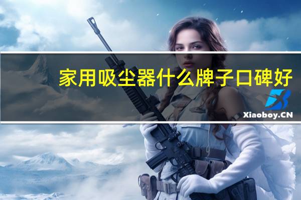 家用吸尘器什么牌子口碑好