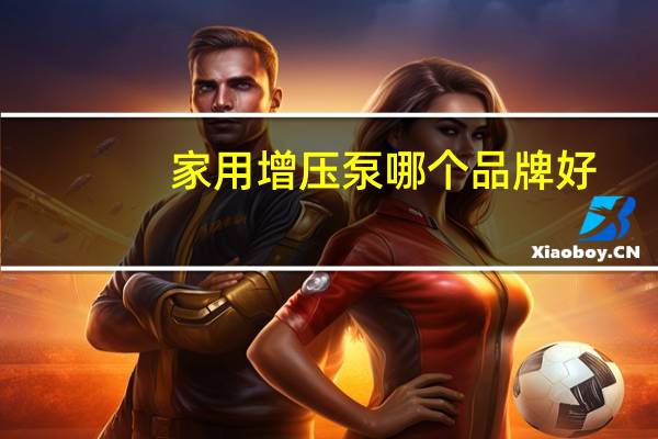 家用增压泵哪个品牌好