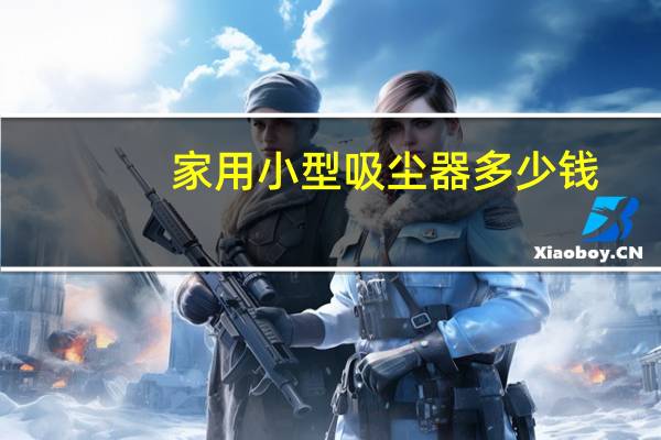 家用小型吸尘器多少钱
