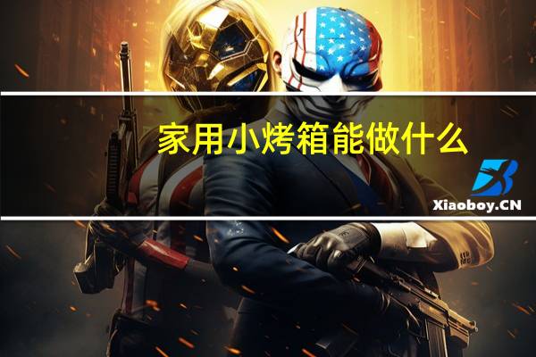 家用小烤箱能做什么