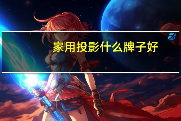 家用投影什么牌子好