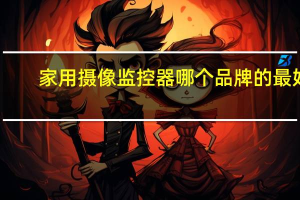 家用摄像监控器哪个品牌的最好
