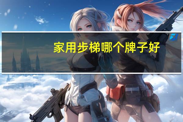 家用步梯哪个牌子好