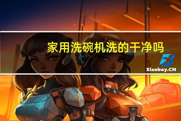 家用洗碗机洗的干净吗