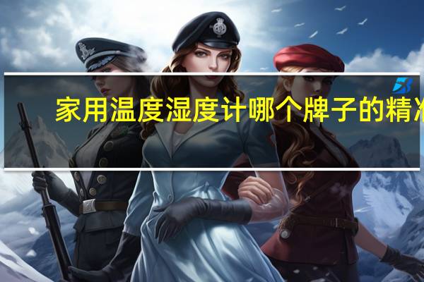 家用温度湿度计哪个牌子的精准
