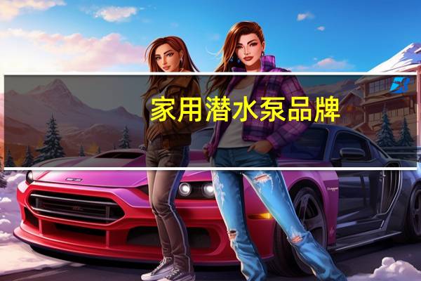 家用潜水泵品牌
