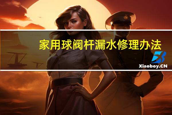 家用球阀杆漏水修理办法