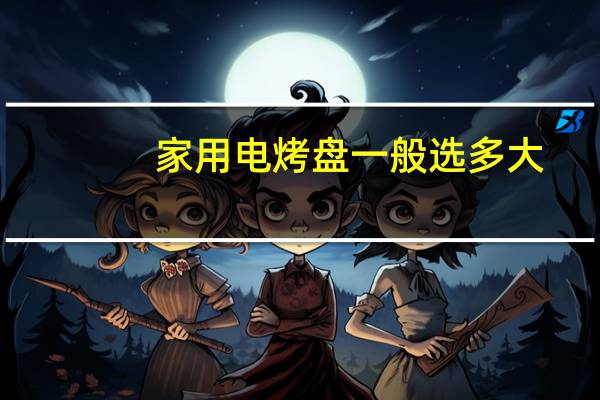 家用电烤盘一般选多大