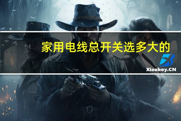 家用电线总开关选多大的