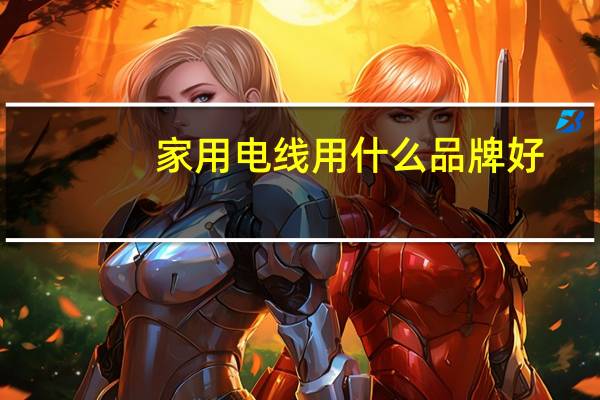 家用电线用什么品牌好