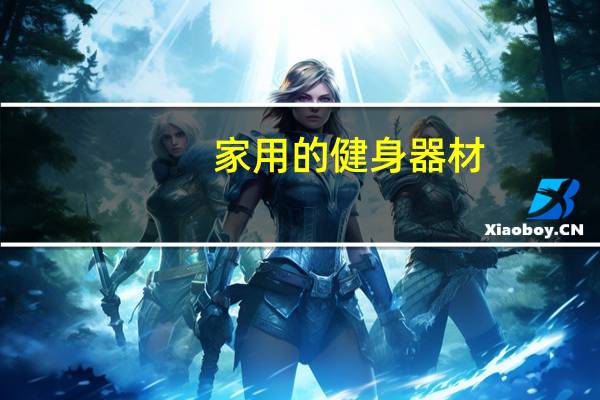 家用的健身器材