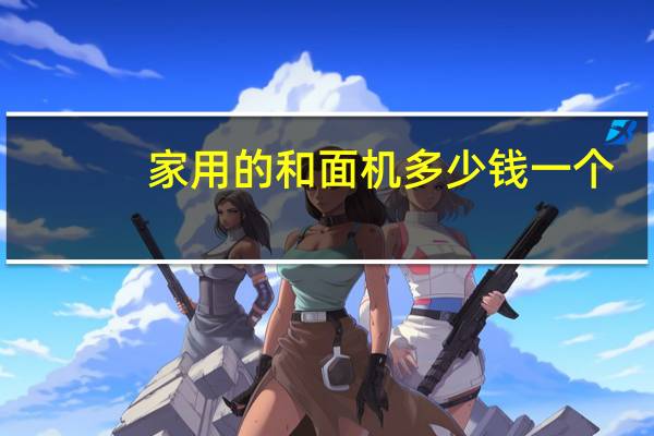 家用的和面机多少钱一个