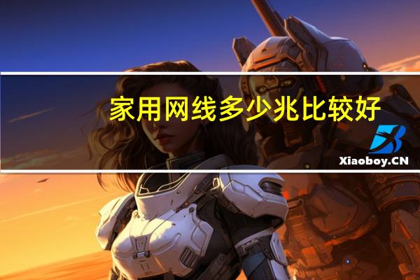 家用网线多少兆比较好