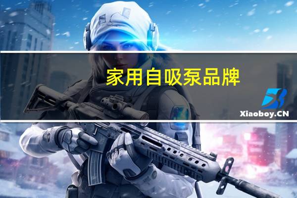 家用自吸泵品牌