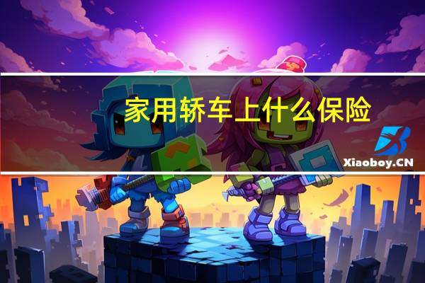 家用轿车上什么保险