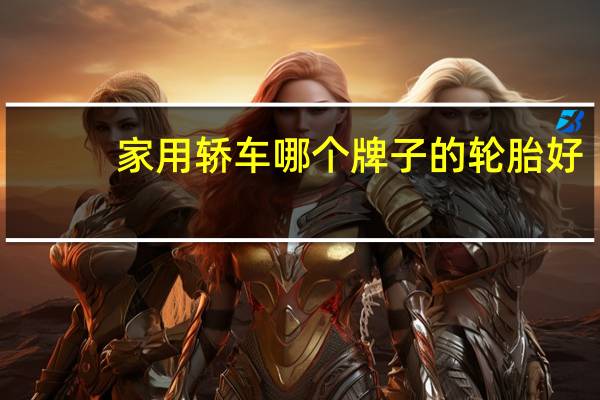 家用轿车哪个牌子的轮胎好