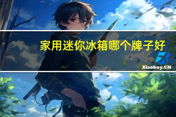 家用迷你冰箱哪个牌子好