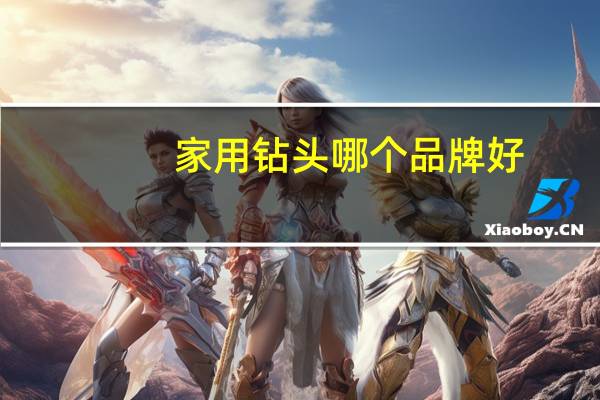 家用钻头哪个品牌好