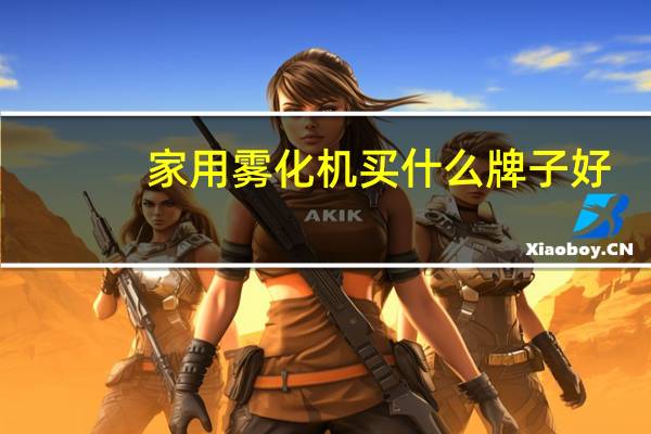 家用雾化机买什么牌子好