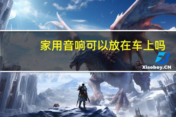 家用音响可以放在车上吗