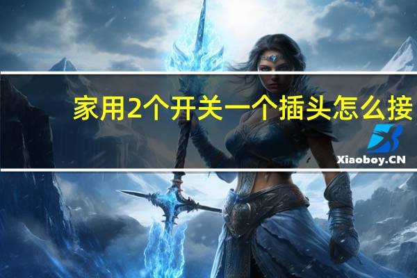 家用2个开关一个插头怎么接