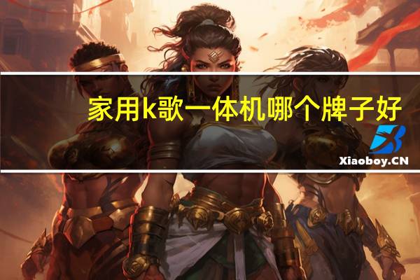 家用k歌一体机哪个牌子好
