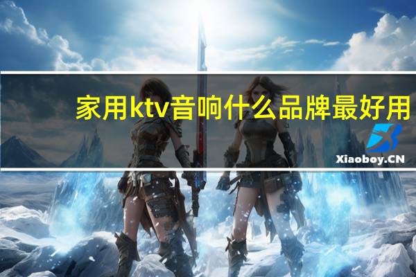 家用ktv音响什么品牌最好用