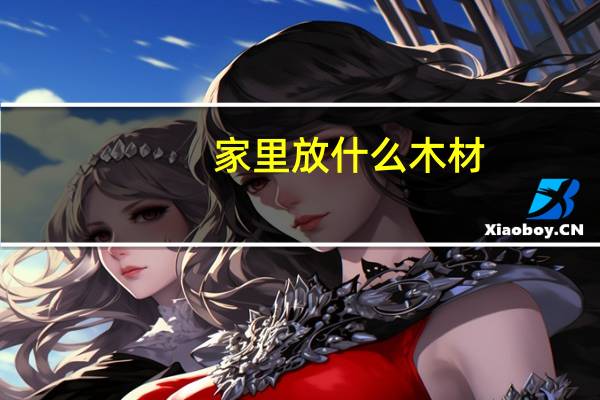 家里放什么木材