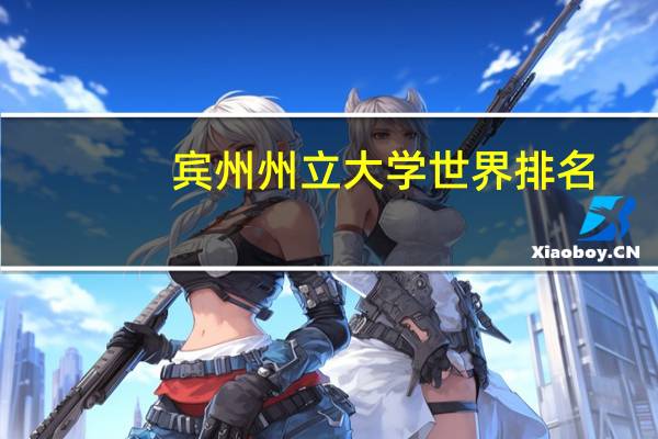 宾州州立大学世界排名