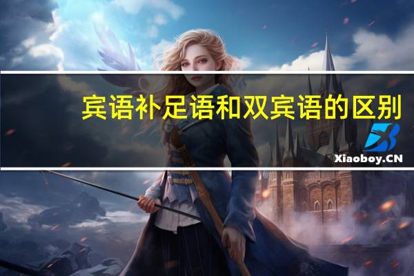 宾语补足语和双宾语的区别