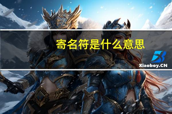 寄名符是什么意思