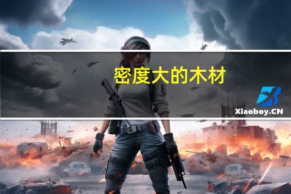 密度大的木材