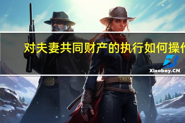 对夫妻共同财产的执行如何操作