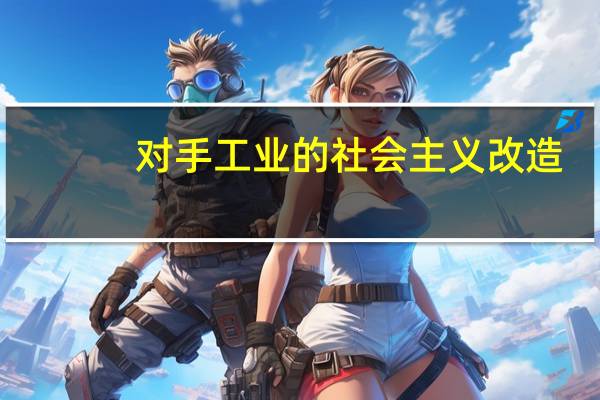 对手工业的社会主义改造