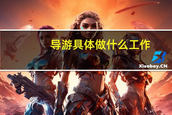 导游具体做什么工作