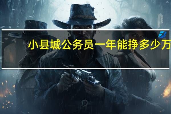 小县城公务员一年能挣多少万