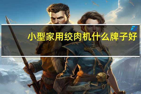 小型家用绞肉机什么牌子好