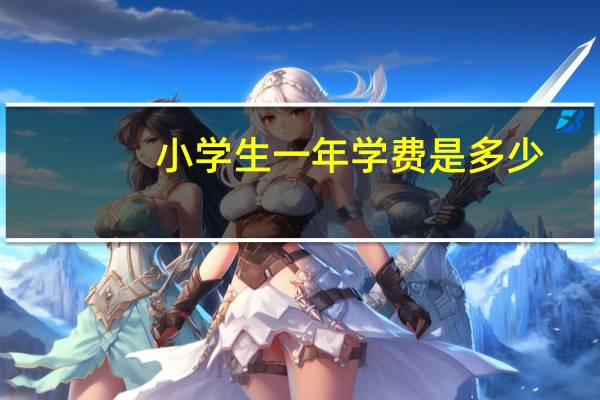 小学生一年学费是多少