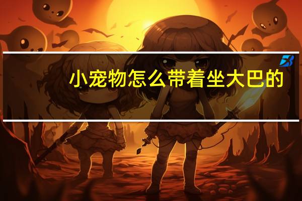 小宠物怎么带着坐大巴的