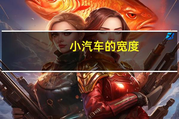 小汽车的宽度
