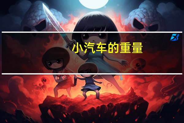 小汽车的重量