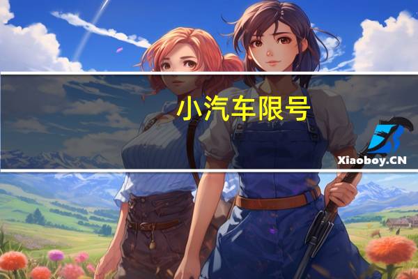 小汽车限号